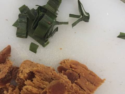 Ombus ombus ketan hitam recipe step 2 photo