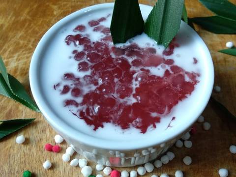 Jenang Delima/Bubur Sagu Mutiara recipe step 5 photo