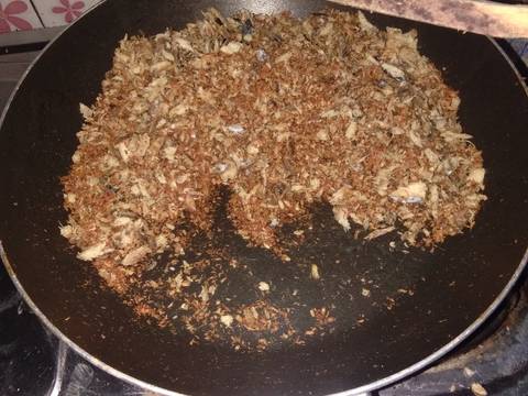 Mpasi abon ikan Tuna cepat dan simpel buat 8month no Gula Garam