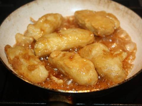 Pisang Goreng Salut Karamel recipe step 5 photo