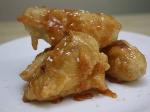 Pisang Goreng Salut Karamel recipe step 6 photo