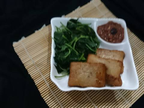 Brambang Asem Pucuk ubi recipe step 2 photo