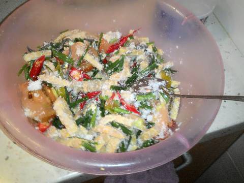 oblok oblok tempe teri recipe step 3 photo