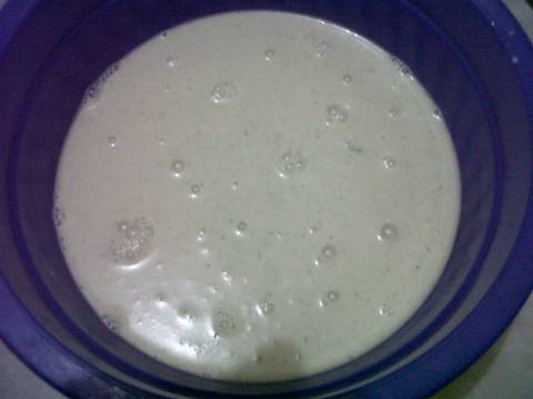 Kue Talam Pandan Wangi Saus Mangga recipe step 2 photo