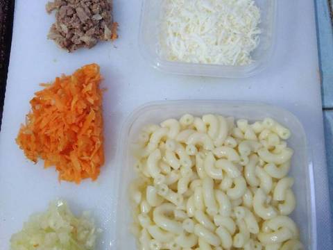 Resep Mpasi macaroni saus keju (bayi 10 bulan) oleh ardine 