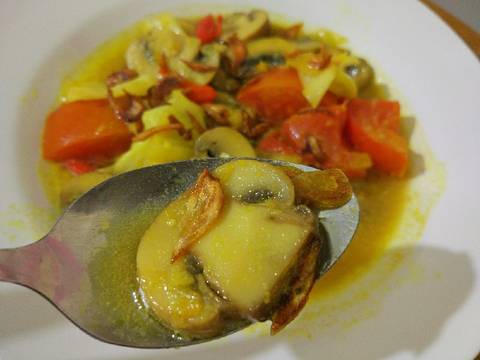 Tongseng jamur kancing recipe step 7 photo