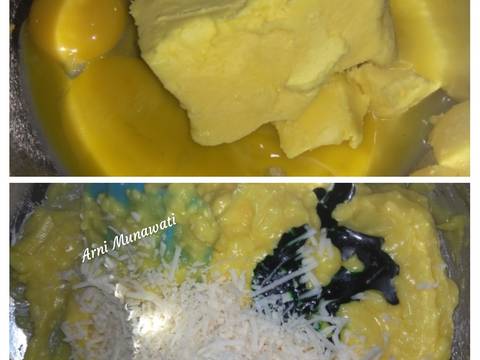 Snow Ball Keju Pandan recipe step 1 photo