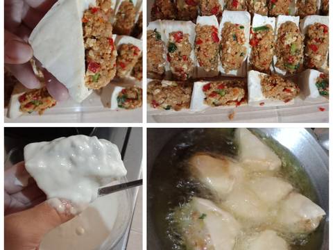 Tahu Isi Oncom Asli Enak recipe step 3 photo