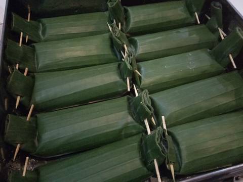Nasi Bakar Ayam Suwir Teriyaki