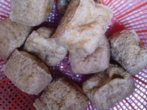 Tahu sumedang isi sayuran recipe step 1 photo