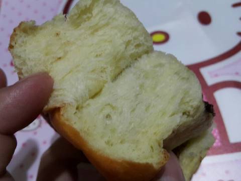 Roti gulung nutella keju