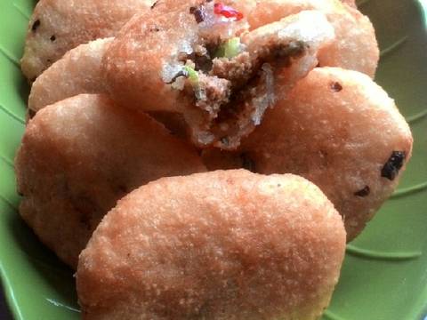 Combro singkong isi oncom kemangi recipe step 8 photo