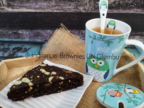 Brownies Ubi Cilembu (Tanpa Mixer) recipe step 11 photo