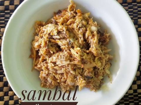 Sambal ikan tuna #rabubaru