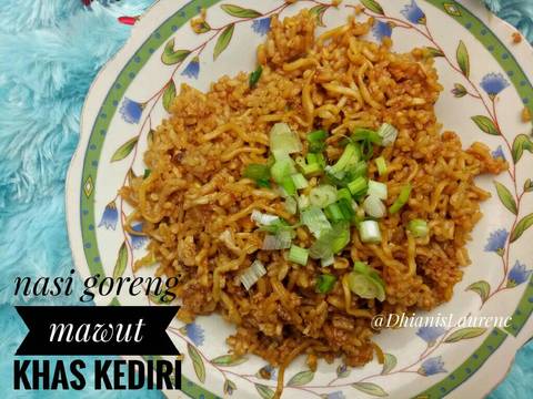  Resep  Nasi  goreng  mawut  khas kediri fried rice nasgor 