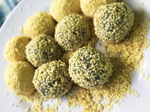 Onde-Onde Warna-warni #KamisManis recipe step 9 photo