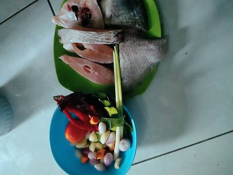 Acar ikan gurame recipe step 1 photo
