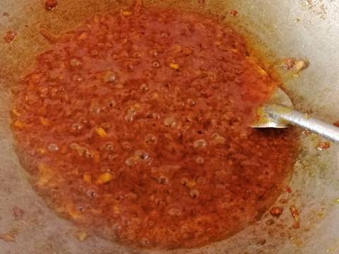 Sambal Serai Bangka langkah memasak 4 foto