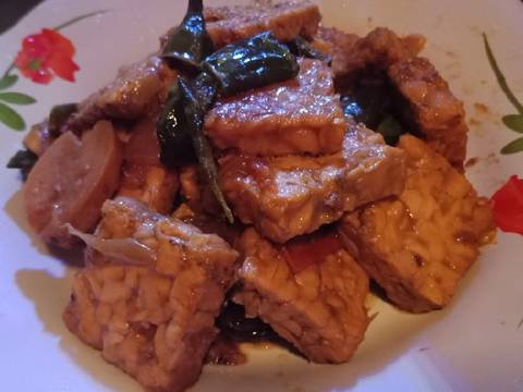 Tempe bacem kecap seleraku recipe step 6 photo