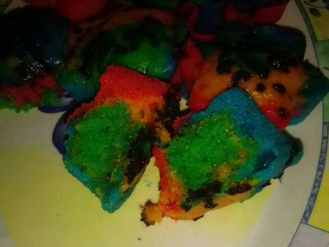 Apem kukus rainbow