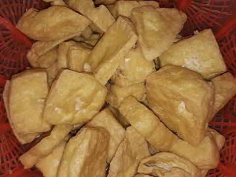 Tahu Sambal Kecap Lalap Acar recipe step 1 photo