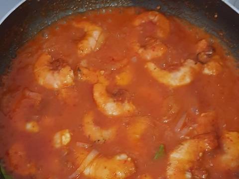 Udang Saus Padang recipe step 9 photo