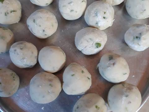 Pempek adaan teri nasi recipe step 4 photo
