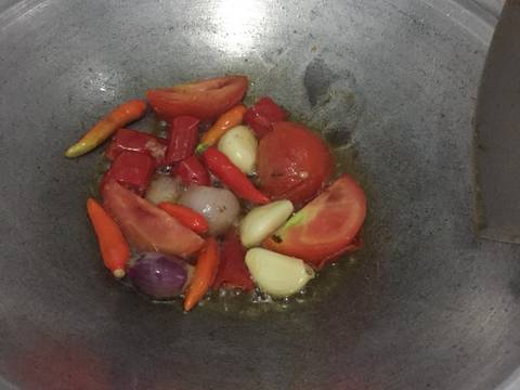 Oncom Sambel terasi recipe step 1 photo