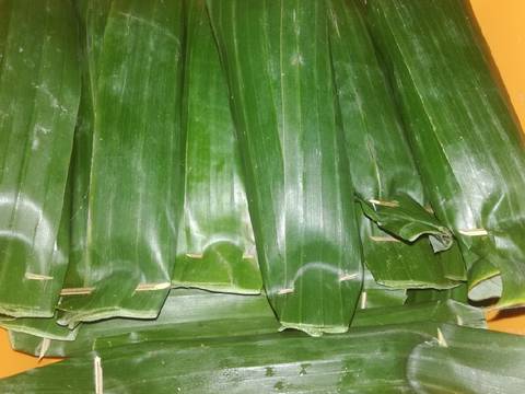Lemper isi abon ayam. recipe step 5 photo