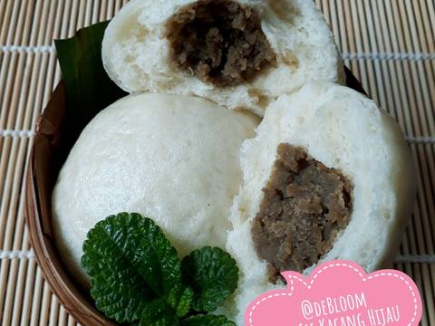 480. Pao Isi Kacang Hijau #SeninSemangat recipe step 17 photo