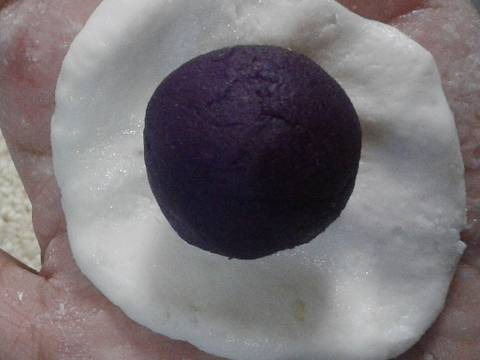 Onde-Onde isi Ubi Ungu recipe step 4 photo