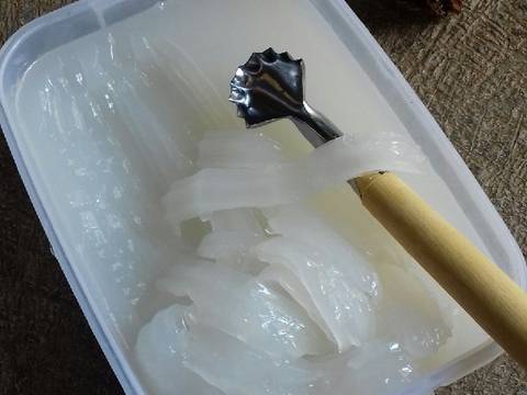 Kelapa Muda Nutrijell(degan kawe) recipe step 4 photo