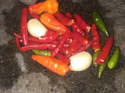 Terong Tepung Krispy dan Sambal Korek recipe step 1 photo