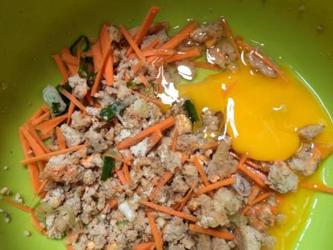 Martabak oncom recipe step 3 photo