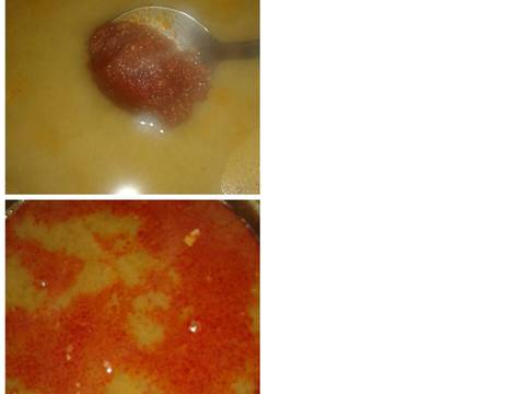 Mie kuah udang penang sambal belacan recipe step 4 photo
