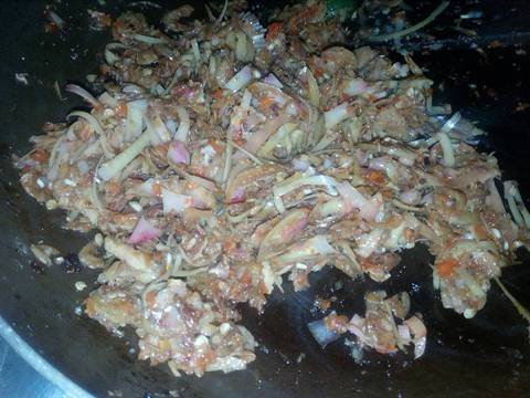 Sambal kecombrang udang kering maknyuss recipe step 3 photo
