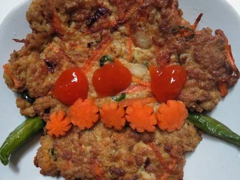 Martabak oncom recipe step 6 photo