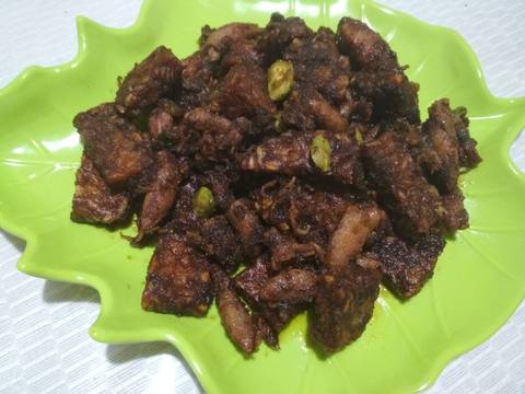 Nasi Tugtug Oncom dgn Cumi cabe ijo n Sambel Korek recipe step 2 photo