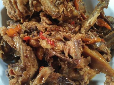 Rica-rica tulang ayam pedas hu hah recipe step 4 photo
