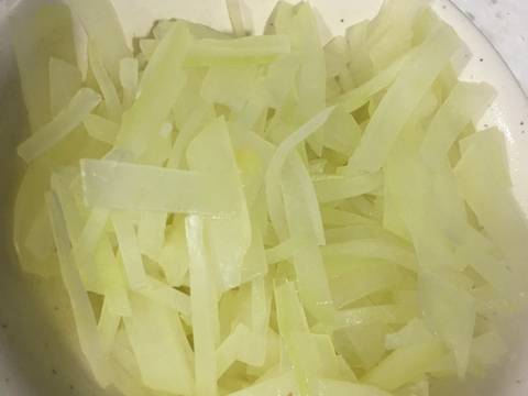 Lodeh pepaya muda, telur,tahu dan petai recipe step 2 photo