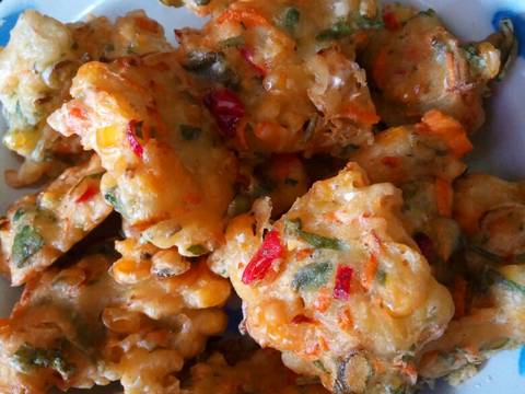 Bala-bala Campur Jagung Pedas recipe step 4 photo