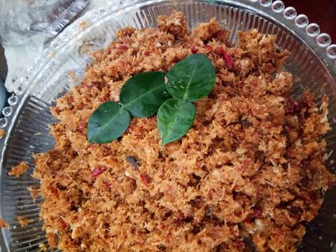 Trancam lauk tempe goreng ikan asin recipe step 3 photo