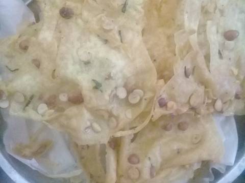 Peyek kacang udang pape recipe step 8 photo