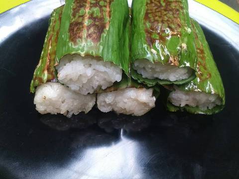 Lemper Bakar Abon Sapi recipe step 4 photo