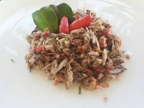 Pindang Cakalang Suwir Sambal Matah recipe step 3 photo