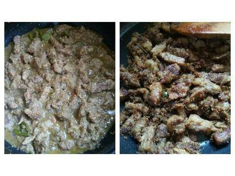 Sapi Masak Lengkuas/ Sate Goreng Pandeglang (resep mertua) recipe step 4 photo