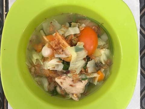 Sop Ayam Simple
