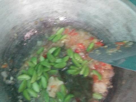 Oseng mercon daging pete recipe step 2 photo