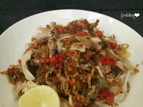 Ayam Suwir Sambal Matah