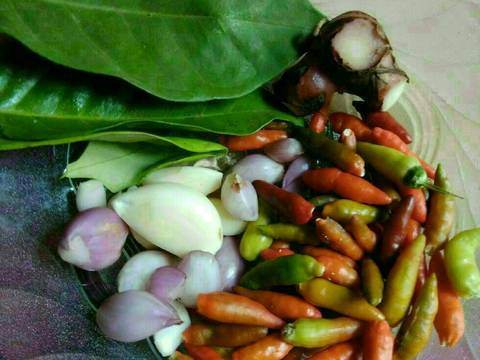 Oseng cepokak super pedas recipe step 1 photo